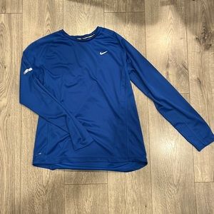 Nike dri-fit long sleeve athletic shirt